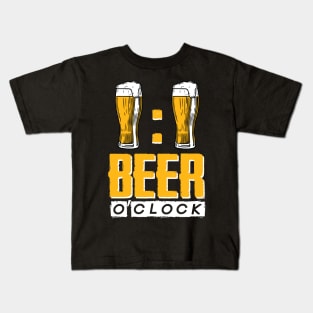 Beer o clock Kids T-Shirt